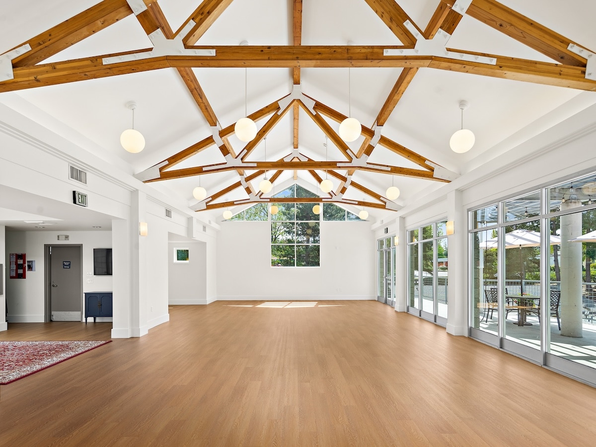 Event Hall Interior Repaint At Newport Hills Swim And Tennis Club, Bellevue, WA